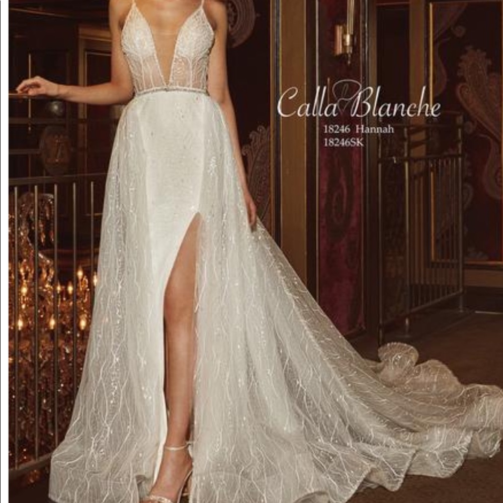 New Calla Blanche wedding dress